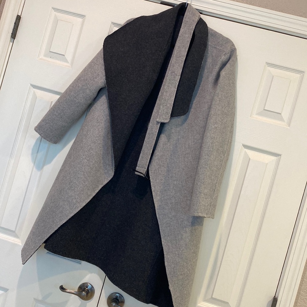 White House black Market pure wool coat